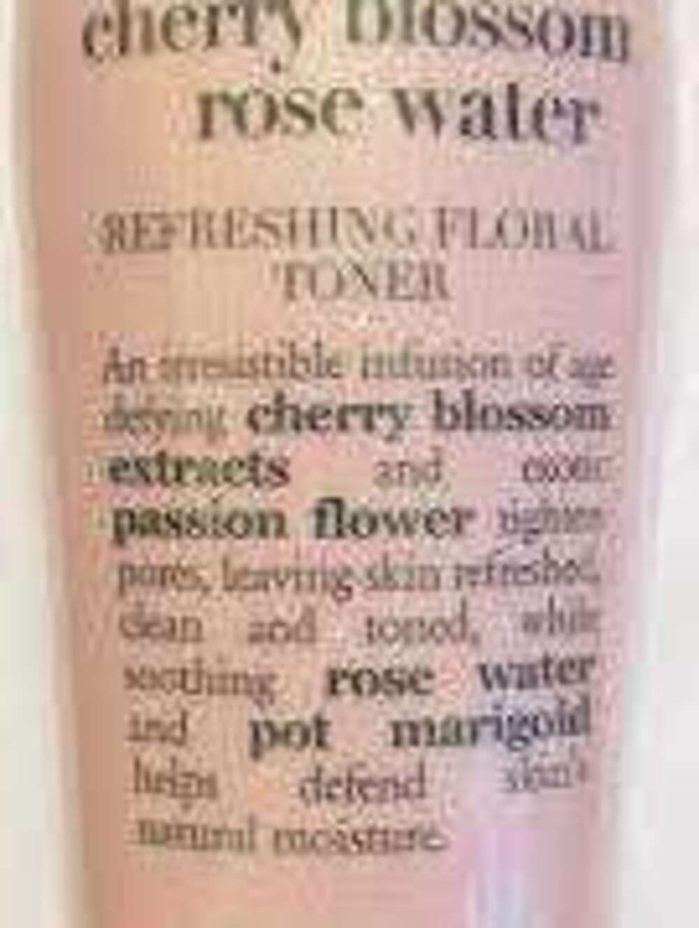 NEW Organix Ever Ageless Cherry Blossom Rose Water Refreshing Floral Toner 6.8oz